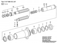 Bosch 0 607 958 927 ---- Spindle Bearing Spare Parts
